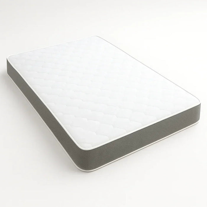 Wooden Twist 10 Cm OrthoRest Rebonded Foam Mattress angled full view