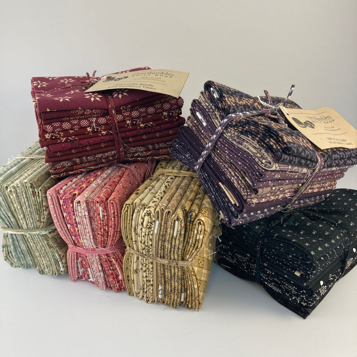 1800's Color Bundle 8 Fat Quarters