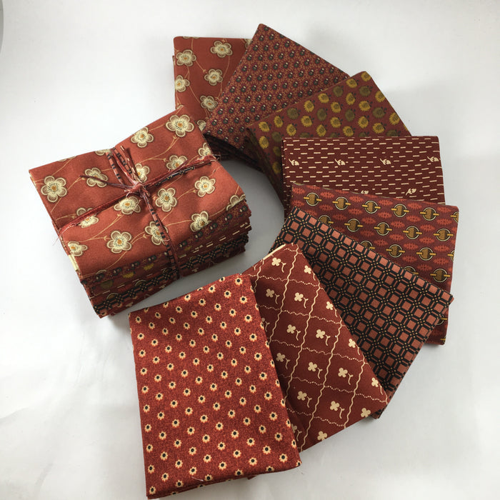 1800's Color Bundle 8 Fat Quarters