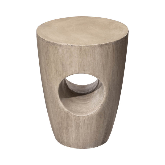 18"H MGO Faux Concrete Garden Stool, Plant Stand or Accent Table (Multi-functional)