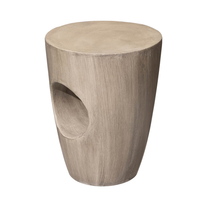 18"H MGO Faux Concrete Garden Stool, Plant Stand or Accent Table (Multi-functional)