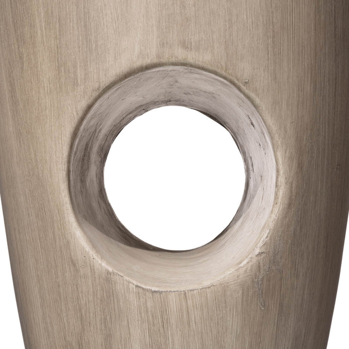 18"H MGO Faux Concrete Garden Stool, Plant Stand or Accent Table (Multi-functional)