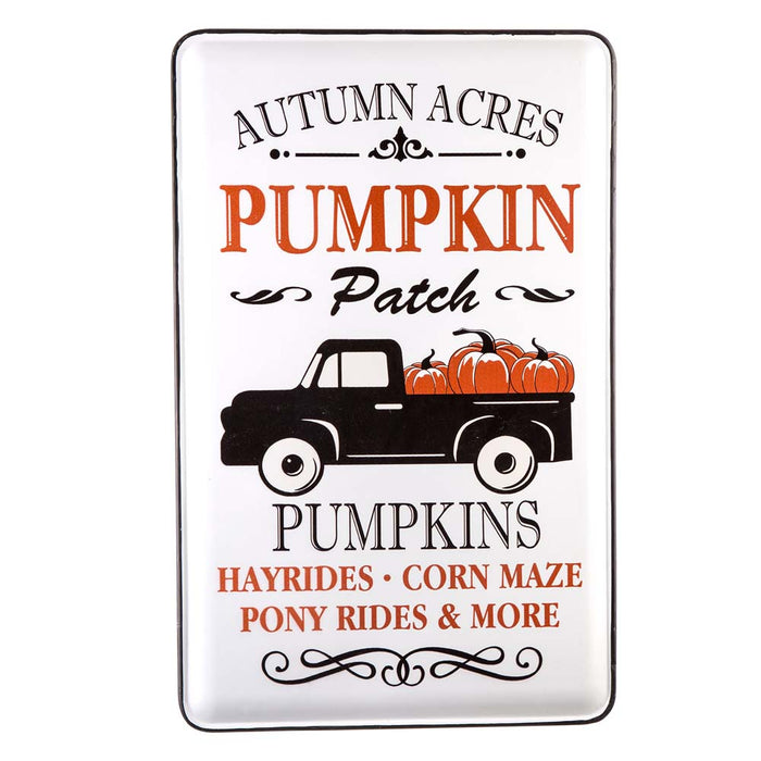23.62"H Enameled Metal Truck Wall Sign