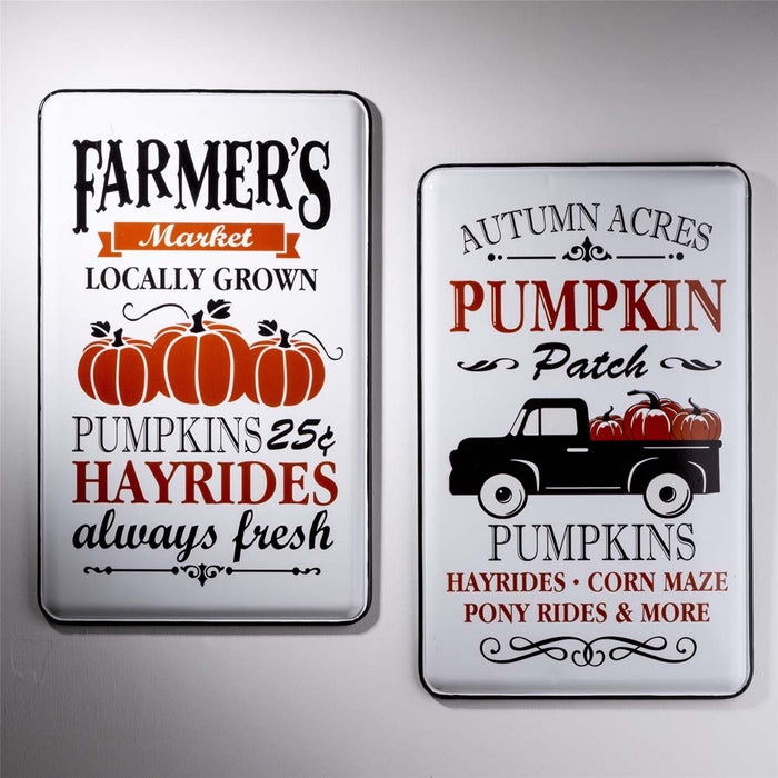 23.62"H Enameled Metal Truck Wall Sign