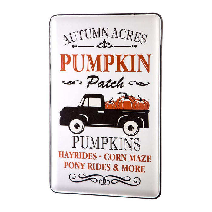 23.62"H Enameled Metal Truck Wall Sign