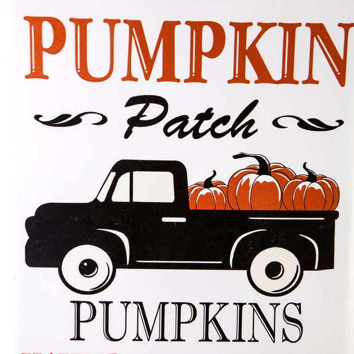 23.62"H Enameled Metal Truck Wall Sign