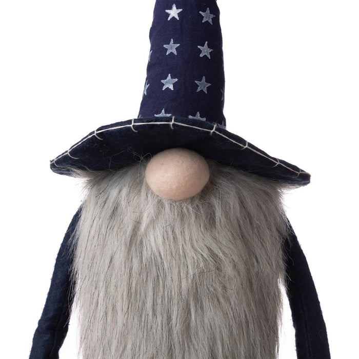 28"H Fabric Patriotic Gnome Standing Décor