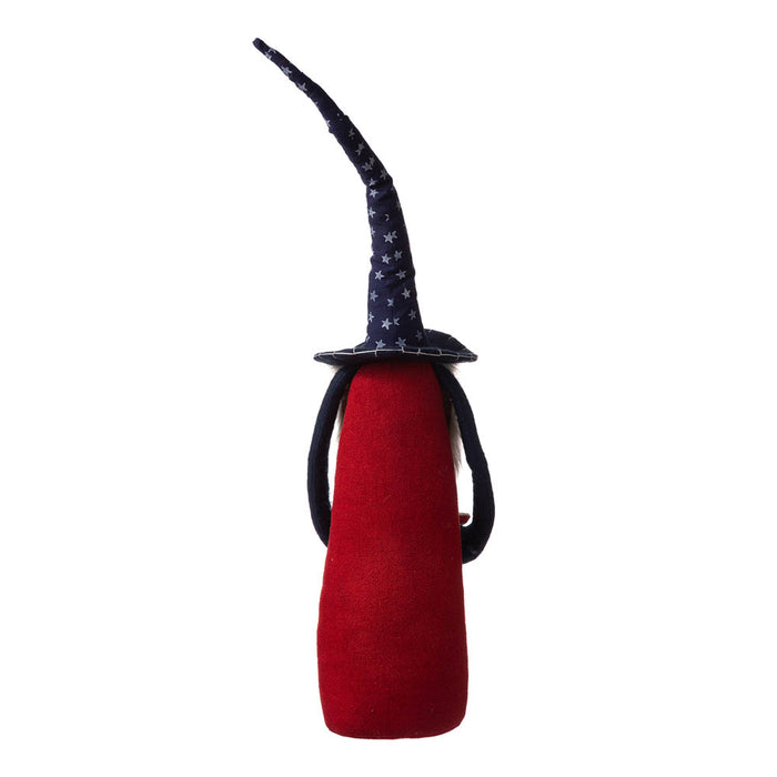 28"H Fabric Patriotic Gnome Standing Décor