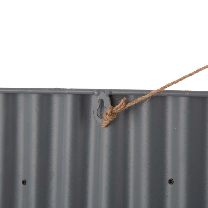 36.10"L Metal/Wooden Patriotic HELLO Wall Décor