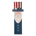36"H Wooden/Metal Patriotic Uncle Sam Porch Board Sign
