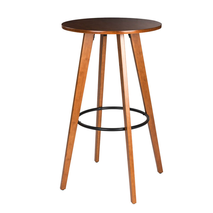 40.25"H Bamboo Round Bar Table