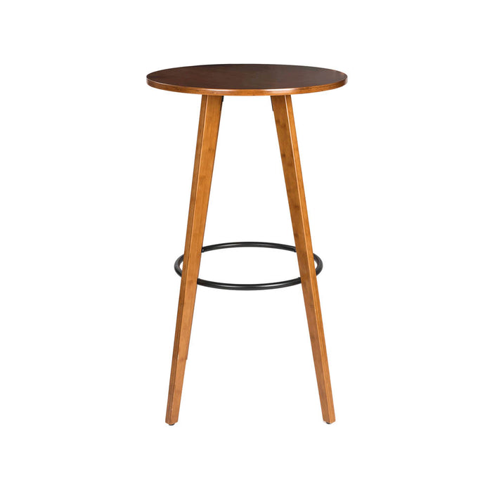 40.25"H Bamboo Round Bar Table