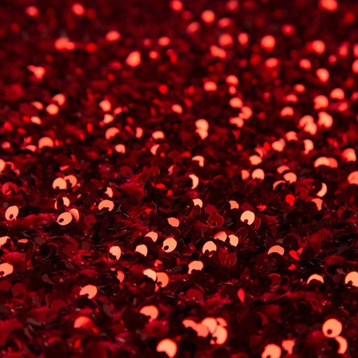 48"D Red Sequin Christmas Tree Skirt