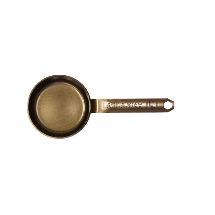 black carbon steel frying pan with handle