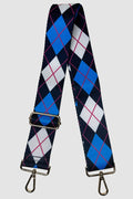 Ace Argyle Adjustable Bag Strap Blue
