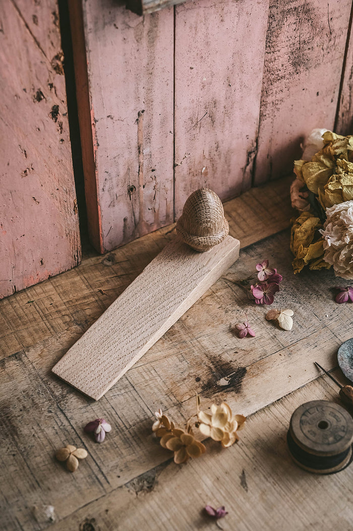 Acorn Wooden Door Stopper