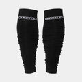 Front view of the Battle Adult Black Long Sock Sleeves.