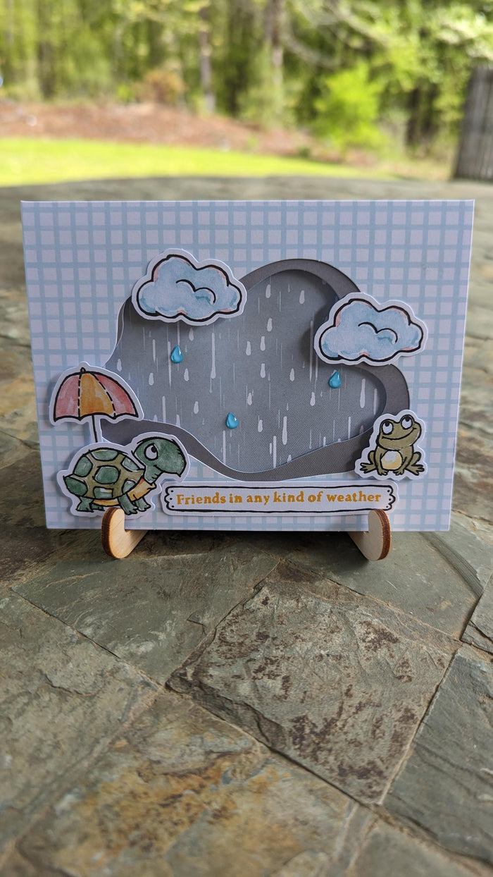 Any Weather Friends Greeting Card