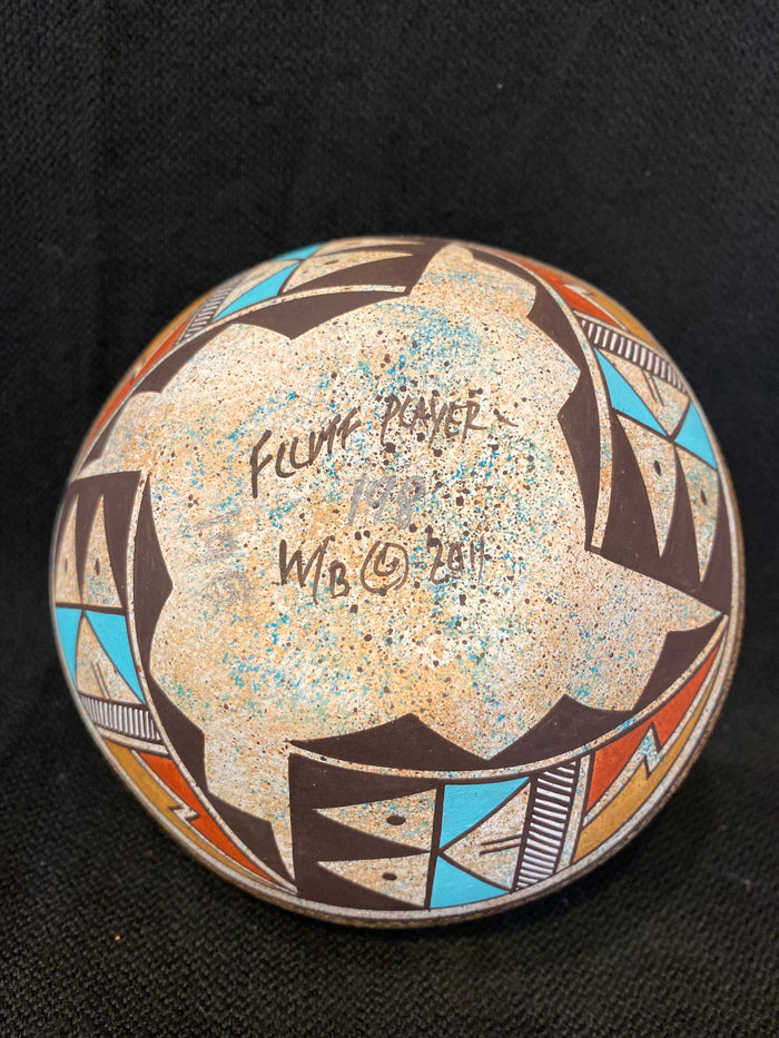 Authentic Navajo Pottery; WBP2-A4; 5”H x 5.75”W; Westly Bagaye
