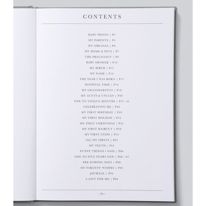 BABYJournal. Birth to Five Years