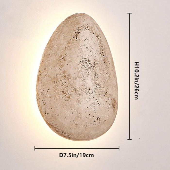 dimensions - D7.5 inch / 19cm width x H10.2 inch / 26cm height