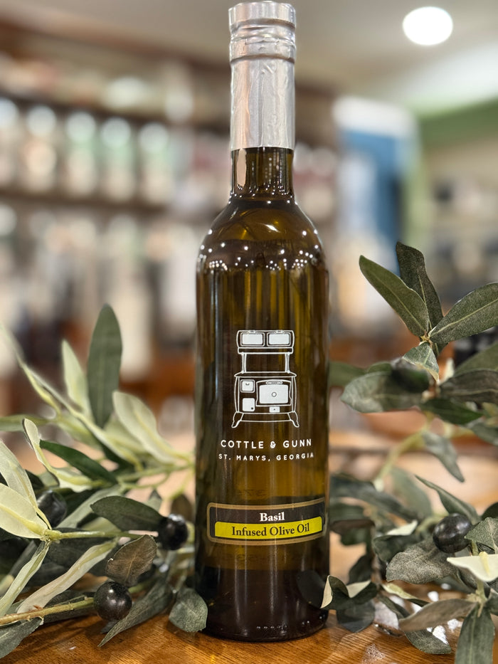 Basil Infused Olive Oil