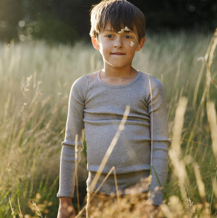 Bergen 2-6Y - Grey Melange