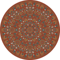 Biltmore - Arabesque Bloom - Vermilion Slate