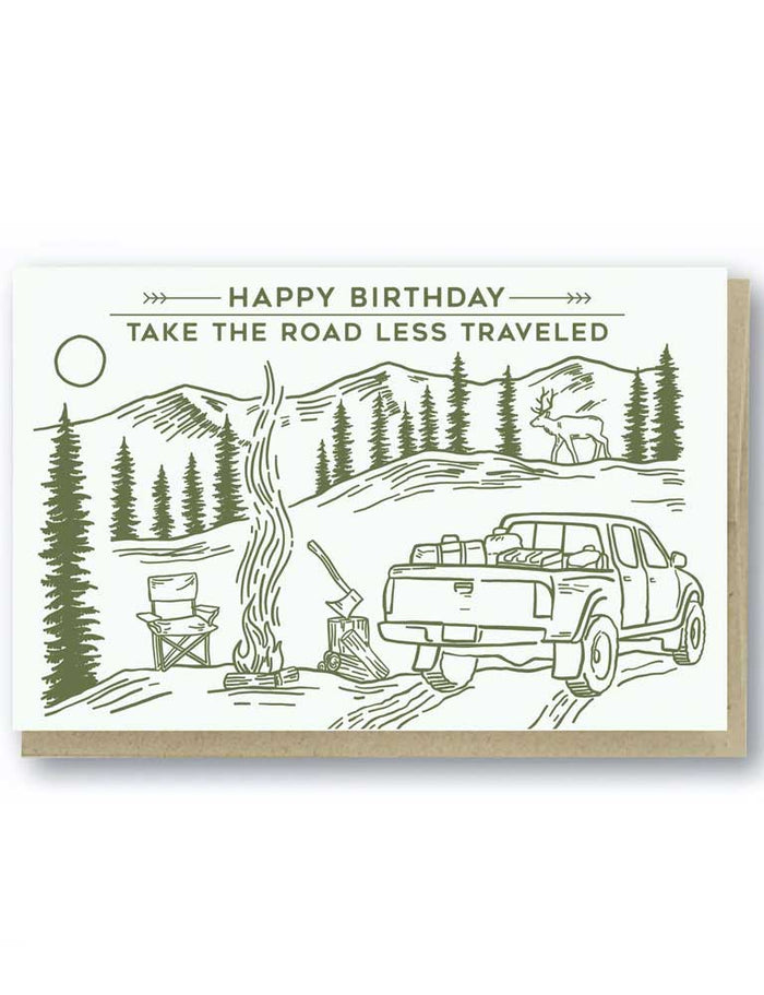 Birthday Road Less Traveled