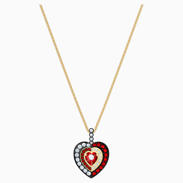 BLACK BAROQUE:PENDANT SIAM/CRY/GOS