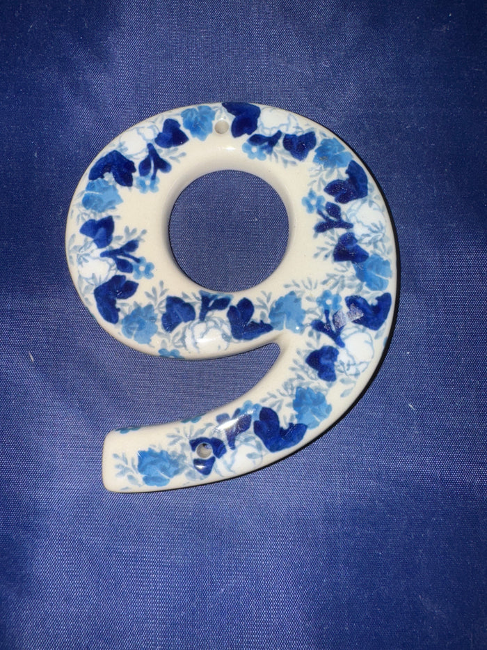 Blue Cherry Nine - Shape B09 - Pattern Blue Cherry (2222)