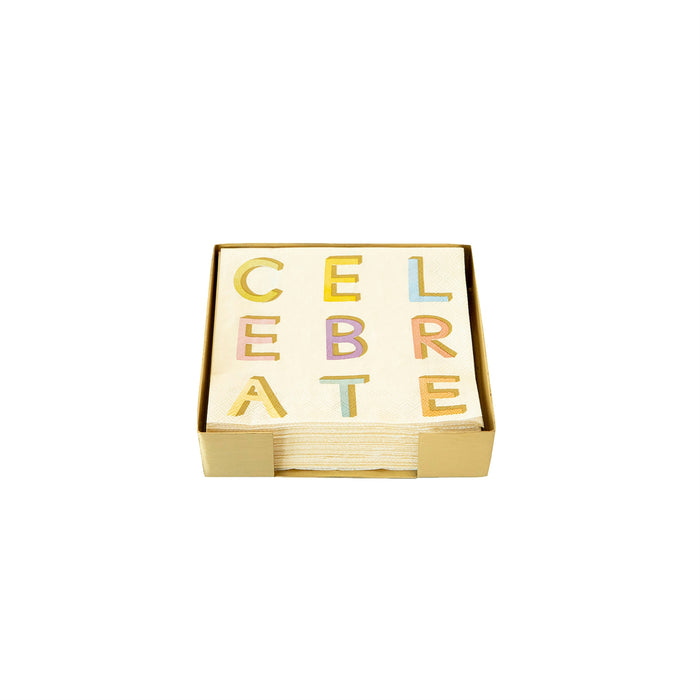 Brass Cocktail Napkin Holder