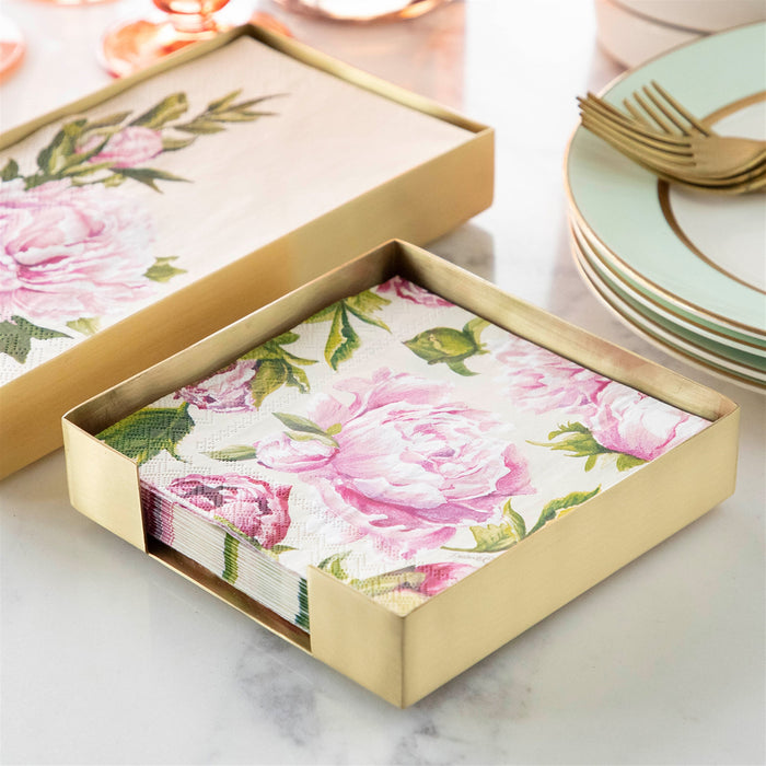 Brass Cocktail Napkin Holder