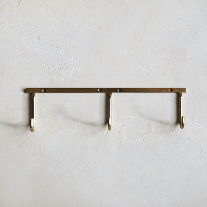 Brass Triple Wall Hook