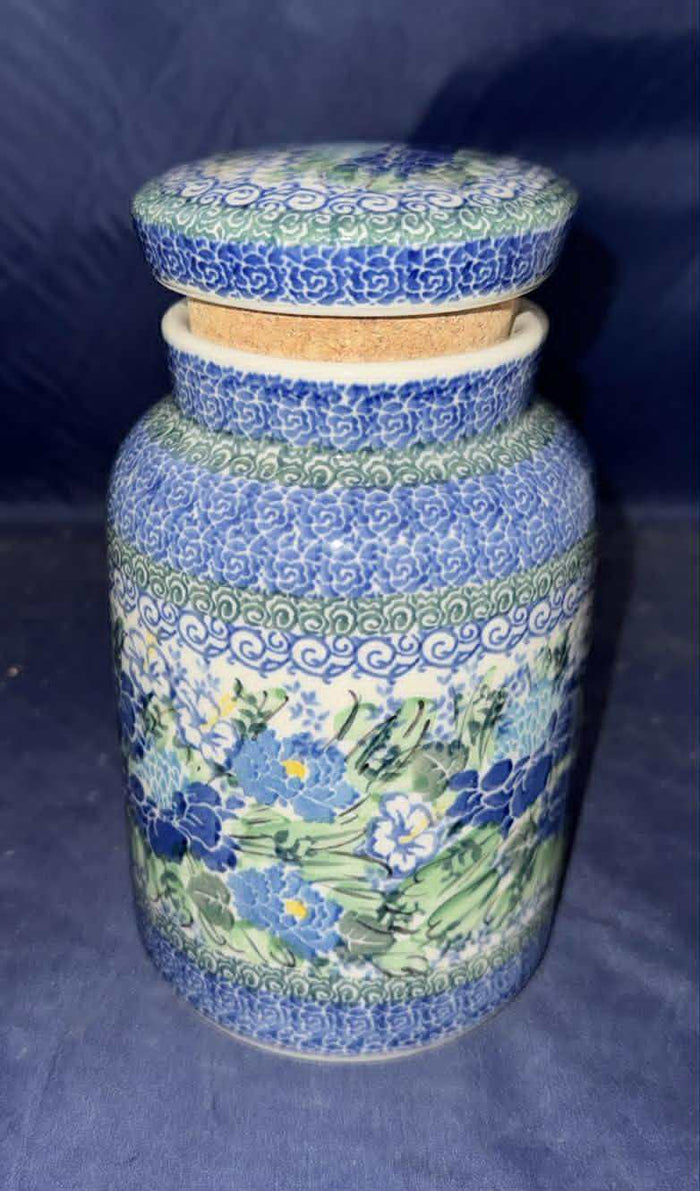 Ceramika Artystyczna U5138 Corked Canister - Shape: E30 - Pattern: U5138