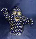 Ceramika Zebra Yellow Stars Large Luminary Ghost
