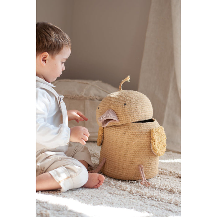 Charlie the Chicken Basket - Rugs by Roo