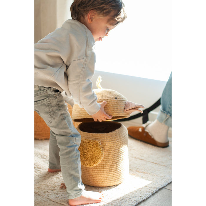 Charlie the Chicken Basket - Rugs by Roo