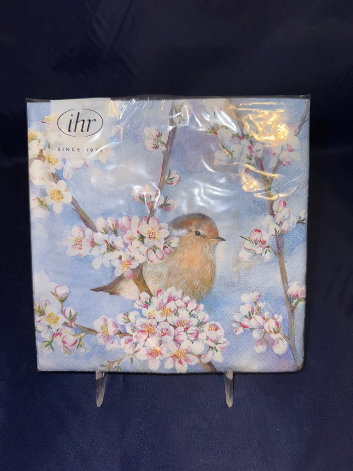 Cherry Blossom Bird Lunch Napkins
