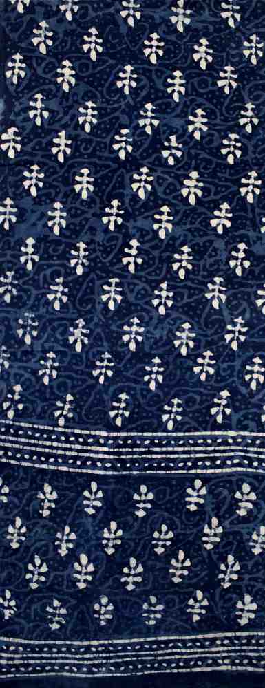 Large Cotton Block Print Dabu Summer Scarf for Women Lightweight Soft Sheer - Sweet Us