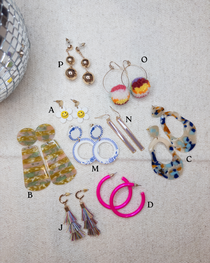 Color Pop Earring Collection