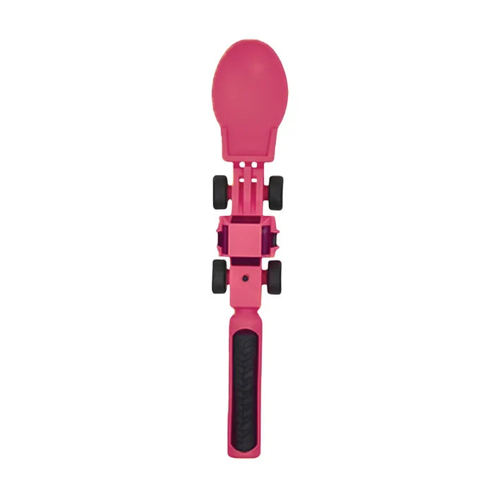 Constructive Eating Utensils: Front Loader Spoon, Pink