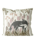 Country Lane Earth Standing Fox Pillow