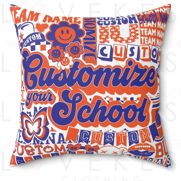 Custom Y2k Bed Party Pillow Cover Only