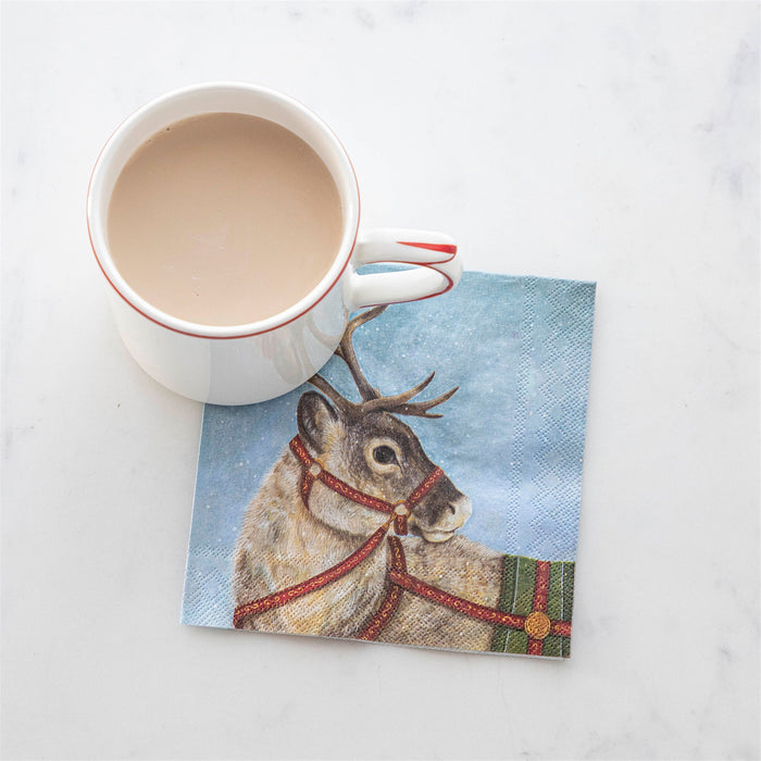 Dashing Reindeer Paper Napkins