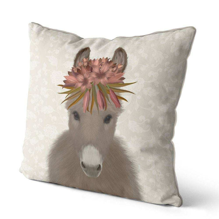 Donkey Farmhouse Pillow