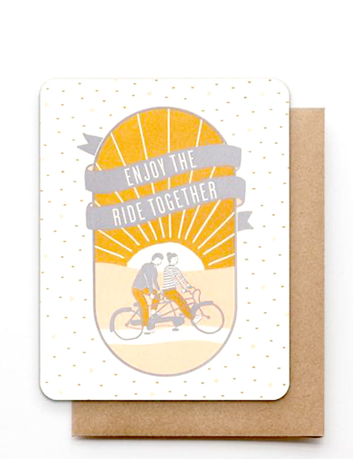 Enjoy The Ride Card