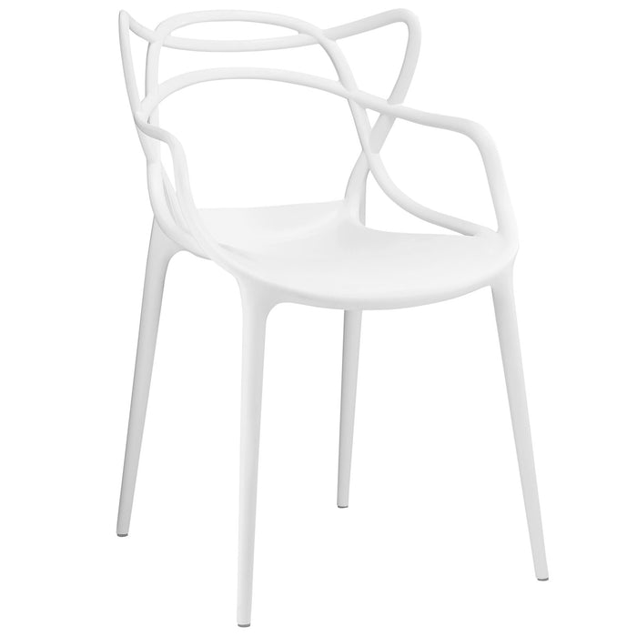 WHITE / SINGLE / 21"L x 23"W x 33"H