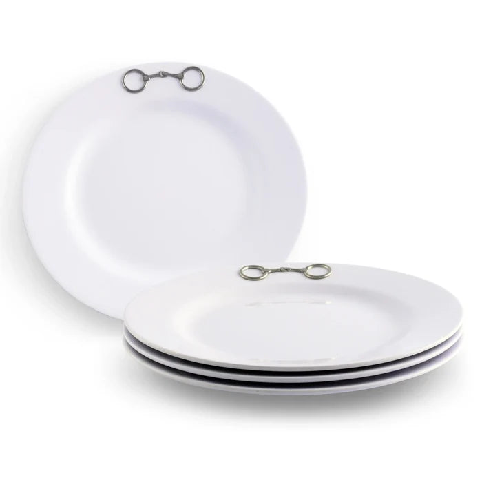 Equestrian Bit Melamine Lunch Plate