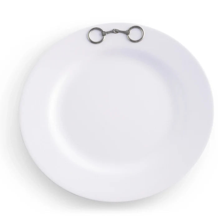 Equestrian Bit Melamine Lunch Plate